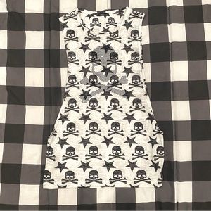 Philipp Plein Cotton Tank Top Mens XL Skull Stars